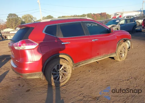 2016 Nissan Rogue Sl z USA, uszkodzony, nr VIN 5N1AT2MV3GC864915